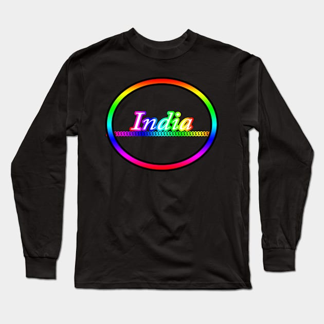 India Long Sleeve T-Shirt by lenn